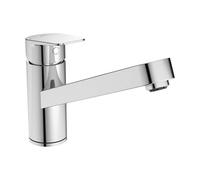 Ideal Standard BD309AA Ceraplan - Rubinetto da cucina girevole a 360°, sporgenza 22,3 cm, bassa pressione, cromato