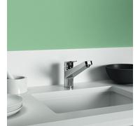 Ideal Standard CeraPlan rubinetto da cucina, orientabile, BD322AA, CeraPlan cromo [Rubinetti da Cucina]
