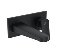 Ideal Standard CeraPlan rubinetto lavabo a parete, BD244XG, CeraPlan silk black [Rubinetteria Bagno > Rubinetteria Lavabo]