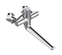 Ideal Standard CeraPlus 2 rubinetto lavabo a parete, A6701AA, CeraPlus 2 cromo [Rubinetteria Bagno > Rubinetteria Lavabo]