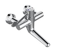 Ideal Standard CeraPlus 2 rubinetto lavabo a parete, A6702AA, CeraPlus 2 cromo [Rubinetteria Bagno > Rubinetteria Lavabo]