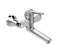 Ideal Standard CeraPlus 2 rubinetto lavabo a parete, BC111AA, CeraPlus 2 cromo [Rubinetteria Bagno > Rubinetteria Lavabo]