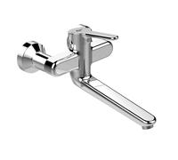 Ideal Standard CeraPlus 2 rubinetto lavabo a parete, BC112AA, CeraPlus 2 cromo [Rubinetteria Bagno > Rubinetteria Lavabo]