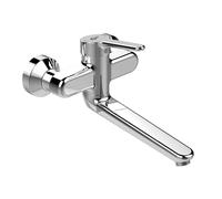 Ideal Standard CeraPlus 2 rubinetto lavabo a parete, BC116AA, CeraPlus 2 cromo [Rubinetteria Bagno > Rubinetteria Lavabo]