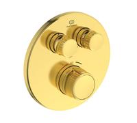 Ideal Standard Ceratherm Navigo termostatico, per vasca e doccia, A7296A2, Ceratherm Navigo brushed gold [Rubinetteria Bagno > Rubinetteria Doccia]