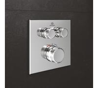 Ideal Standard Ceratherm Navigo termostatico, per vasca e doccia, A7302AA, Ceratherm Navigo cromo [Rubinetteria Bagno > Rubinetteria Doccia]