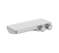 Ideal Standard - Ceratherm S200 Miscelatore termostatico doccia con mensola integrata in vetro infrangibile, Cromato