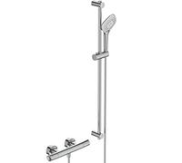 Ideal Standard - Ceratherm T100 Miscelatore termostatico esterno con asta doccia, cromato