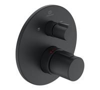 Ideal Standard Ceratherm T100 termostatico, per vasca e doccia, A5815XG, Ceratherm T100 silk black [Rubinetteria Bagno > Rubinetteria Doccia]