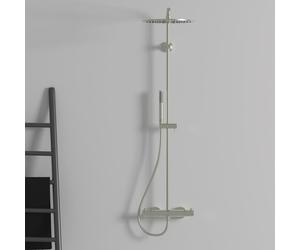Ideal Standard Ceratherm T125 colonna doccia con termostatico, A7589GN, Ceratherm T125 silver storm [Rubinetteria Bagno > Colonne Doccia]