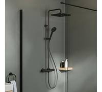 Ideal Standard Ceratherm T25 colonna doccia con termostatico, A8532XG, Ceratherm T25+ silk black [Rubinetteria Bagno > Colonne Doccia]