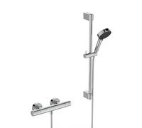 Ideal Standard Ceratherm T25 N rubinetto vasca esterno con termostatico, A8538AA, Ceratherm T25 N cromo [Rubinetteria Bagno > Rubinetteria Doccia]