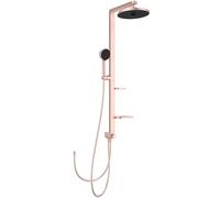 Ideal Standard - Alu+, Colonna doccia in alluminio con deviatore, Una via, Rosé