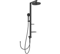 Ideal Standard - Alu+, Colonna doccia in alluminio con deviatore, Una via, Nero Seta