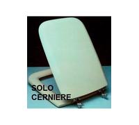 Cerniera copriwater conca legno pol. confez.