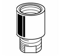 Ideal Standard collegamenti A963287AA cromo [Rubinetteria Bagno > Accessori di Montaggio per Rubinetteria Bagno]