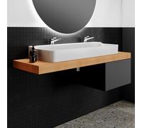 Ideal Standard Conca lavabo doppio, T384401, Conca; Atelier Collections bianco [Lavabi > Lavabi Doppi]