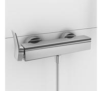 Ideal Standard Conca rubinetto doccia esterno con miscelatore, BC761AA, Conca; Atelier Collections cromo [Rubinetteria Bagno > Rubinetteria Doccia]