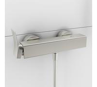 Ideal Standard Conca rubinetto doccia esterno con miscelatore, BC761GN, Conca; Atelier Collections silver storm [Rubinetteria Bagno > Rubinetteria Doccia]