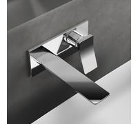 Ideal Standard Conca rubinetto lavabo a parete, A7371AA, Conca; Atelier Collections cromo [Rubinetteria Bagno > Rubinetteria Lavabo]