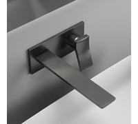 Ideal Standard Conca rubinetto lavabo a parete, A7372A5, Conca; Atelier Collections magnetic grey [Rubinetteria Bagno > Rubinetteria Lavabo]