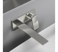 Ideal Standard Conca rubinetto lavabo a parete, A7372GN, Conca; Atelier Collections silver storm [Rubinetteria Bagno > Rubinetteria Lavabo]