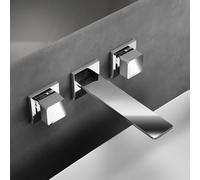 Ideal Standard Conca rubinetto lavabo a parete, A7445AA, Conca; Atelier Collections cromo [Rubinetteria Bagno > Rubinetteria Lavabo]