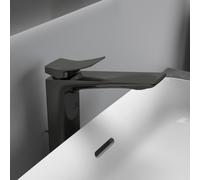 Ideal Standard Conca rubinetto lavabo alto, BC757A5, Conca; Atelier Collections magnetic grey [Rubinetteria Bagno > Rubinetteria Lavabo]
