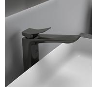 Ideal Standard Conca rubinetto lavabo alto, BC758A5, Conca; Atelier Collections magnetic grey [Rubinetteria Bagno > Rubinetteria Lavabo]