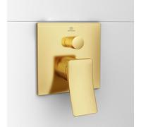 Ideal Standard Conca rubinetto vasca da incasso, miscelatore monocomando, A7374A2, Conca; Atelier Collections brushed gold [Rubinetteria Bagno > Rubinetteria Vasca]