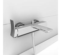 Ideal Standard Conca rubinetto vasca esterno, miscelatore monocomando, BC762AA, Conca; Atelier Collections cromo [Rubinetteria Bagno > Rubinetteria Vasca]