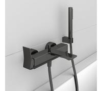 Ideal Standard Conca rubinetto vasca esterno, miscelatore monocomando, BC763A5, Conca; Atelier Collections magnetic grey [Rubinetteria Bagno > Rubinetteria Vasca]