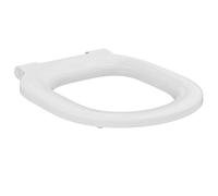 Ideal Standard Concept Freedom anello del sedile per WC - Bianco (Alpin) | Sedile per WC con robuste cerniere in acciaio inossidabile, E822601