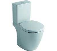 Ideal Standard Connect a forma di cubo, E717001 Set WC laterale con Sedile WC con freno di caduta, colore: bianco