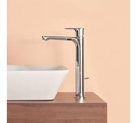 Ideal Standard Connect Air rubinetto lavabo alto BlueStart, A7026AA, Connect Air cromo [Rubinetteria Bagno > Rubinetteria Lavabo]