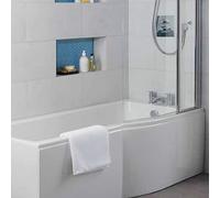 Ideal Standard Connect Air vasca da bagno con zona doccia, E113501, Connect Air bianco [Vasche da Bagno > Vasche da Bagno con Zona Doccia]
