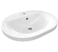 Ideale Standard Connect Connect Lavabo da incasso ovale da 550 mm E5039, Colorazione: Bianco