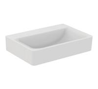 Ideal Standard Connect lavabo, sans trou pour robinet, sans trop-plein, 650x460x175mm, E8105MA, E8105MA, Colorazione: Bianco con Ideal Plus