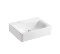 Ideal Standard Connect lavabo, sans trou pour robinet, sans trop-plein, 600x460x175mm, E8102MA, E8102MA, Colorazione: Bianco con Ideal Plus