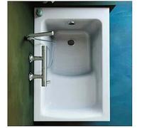 Ideal Standard Serie Connect Air Vasca da Bagno 105x70cm E123801 con Seduta da Incasso Solo Guscio