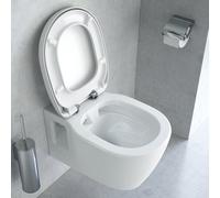 Ideal Standard Connect - Vaso sospeso 360x340x540 mm, Rimless, con Ideal Plus, bianco E8174MA