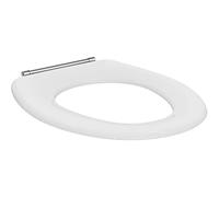 Ideal Standard Contour 21 riduttore WC cerniera a barra - Bianco (Alpin) | Sedile per WC antibatterico con cerniere in acciaio inossidabile e cerniera a barra, K792801