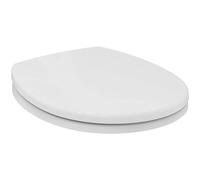 Ideal Standard Contour 21+ sedile per WC, sottile - Bianco (Alpin) | Sedile per WC realizzato in materiale durevole, S406501