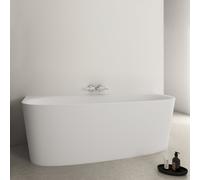 Ideal Standard Dea vasca da bagno a parete, con pannello laterale, T9940V1, Dea bianco opaco [Vasche da Bagno > Vasche da Bagno a Parete]