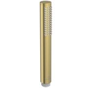 Ideal Standard - Doccia a mano Idealrain Atelier, design a 1 funzione, soffione doccia a risparmio idrico, filettatura di collegamento standard G1/2, oro spazzolato