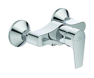 Ideal Standard Esla - Miscelatore doccia cromato a risparmio d'acqua, certificato NF BC228AA