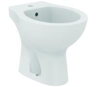 Ideal Standard - Eurovit Bidet a terra per installazione staccato da parete, Bianco