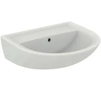 Lavabo Sospeso Ideal Standard EUROVIT 1 foro, con troppopieno 550x175x460mm Bianco