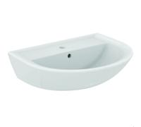 Lavabo Sospeso Ideal Standard EUROVIT 1 foro, con troppopieno 600x175x470mm Bianco