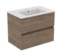 Ideal Standard Eurovit+ mobile con lavabo, 2 scomparti estraibili, R0573Y9, Eurovit+ [Mobili da Bagno > Mobili con Lavabo Integrato]